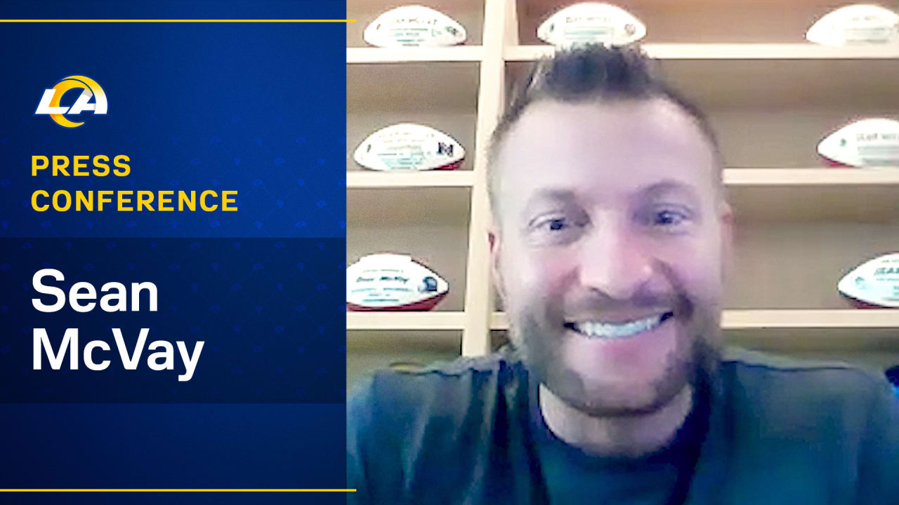 Rams Head Coach Sean McVay Talks Injury Updates On Tight End Tyler ...