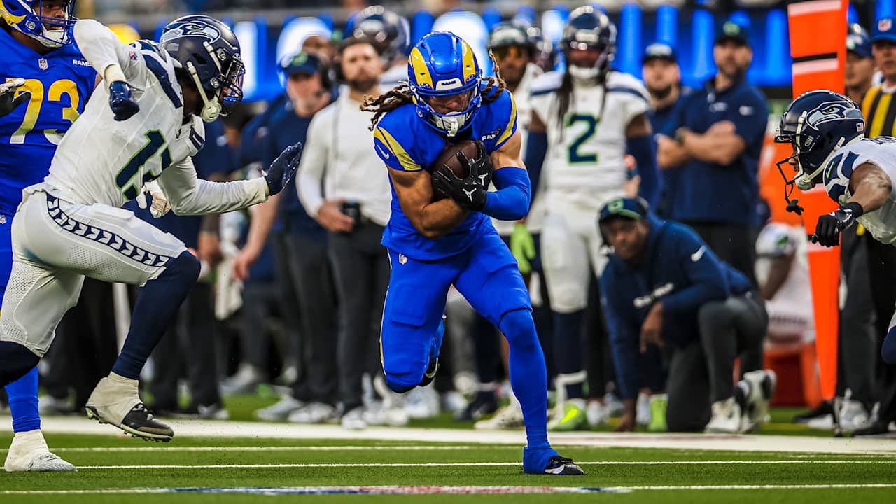 Jordan Whittington 24-yard screen | Los Angeles Rams Highlights | Week ...