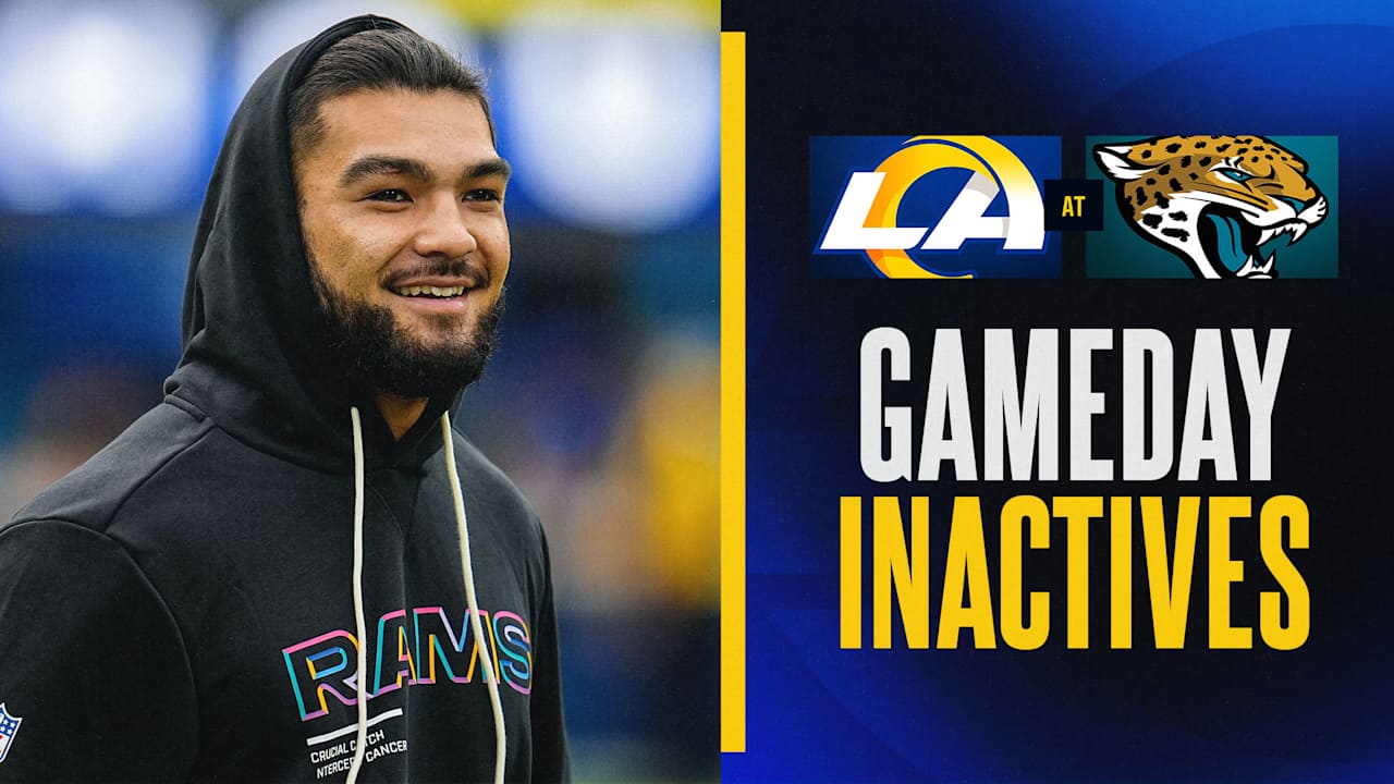 Wide receiver Puka Nacua, offensive lineman Rob Havenstein and running ...