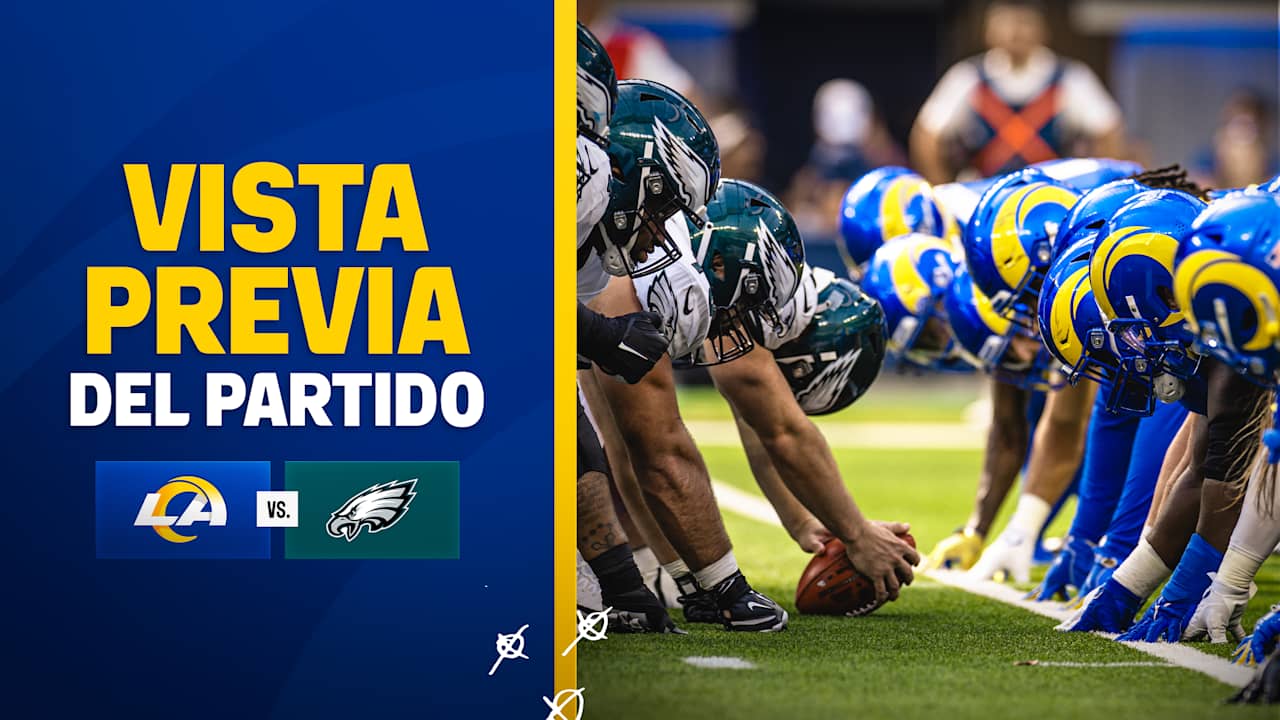 Guerra de trincheras: ¿Pueden los Rams frenar a Barkley y los Eagles? | Vista previa del partido