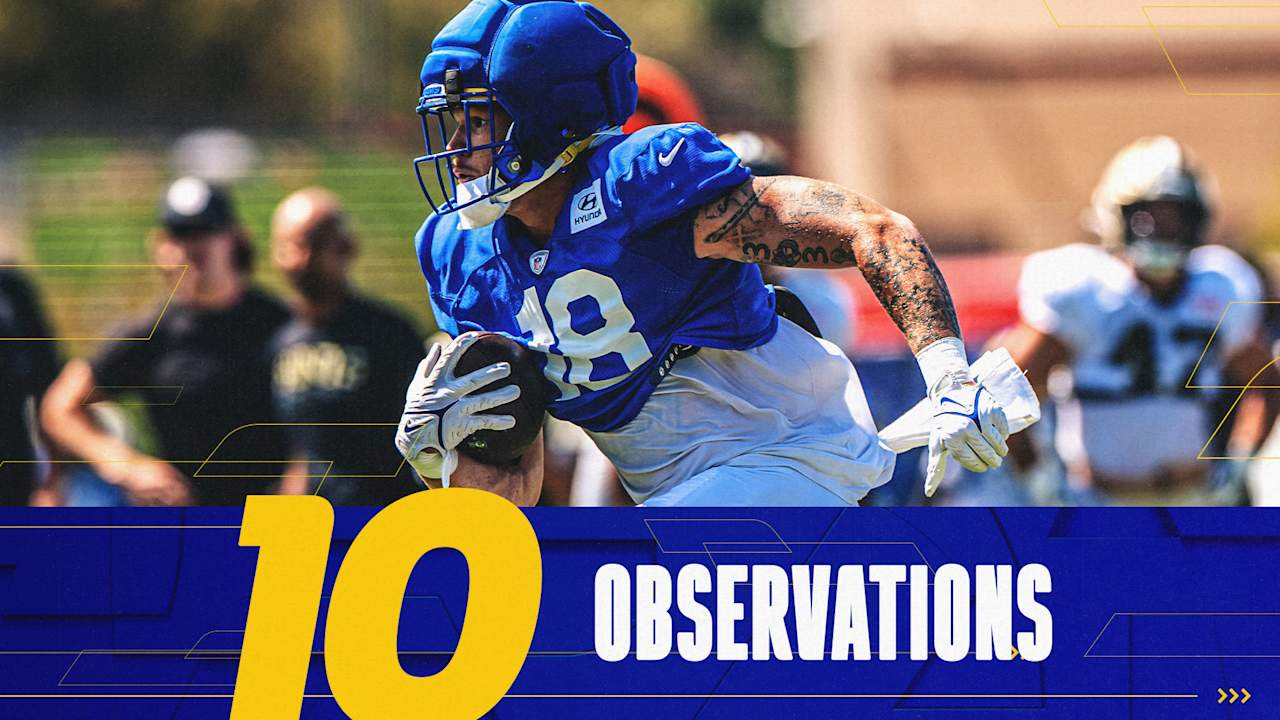 Rams joint practice with Saints: Stafford-Adams connection stands out