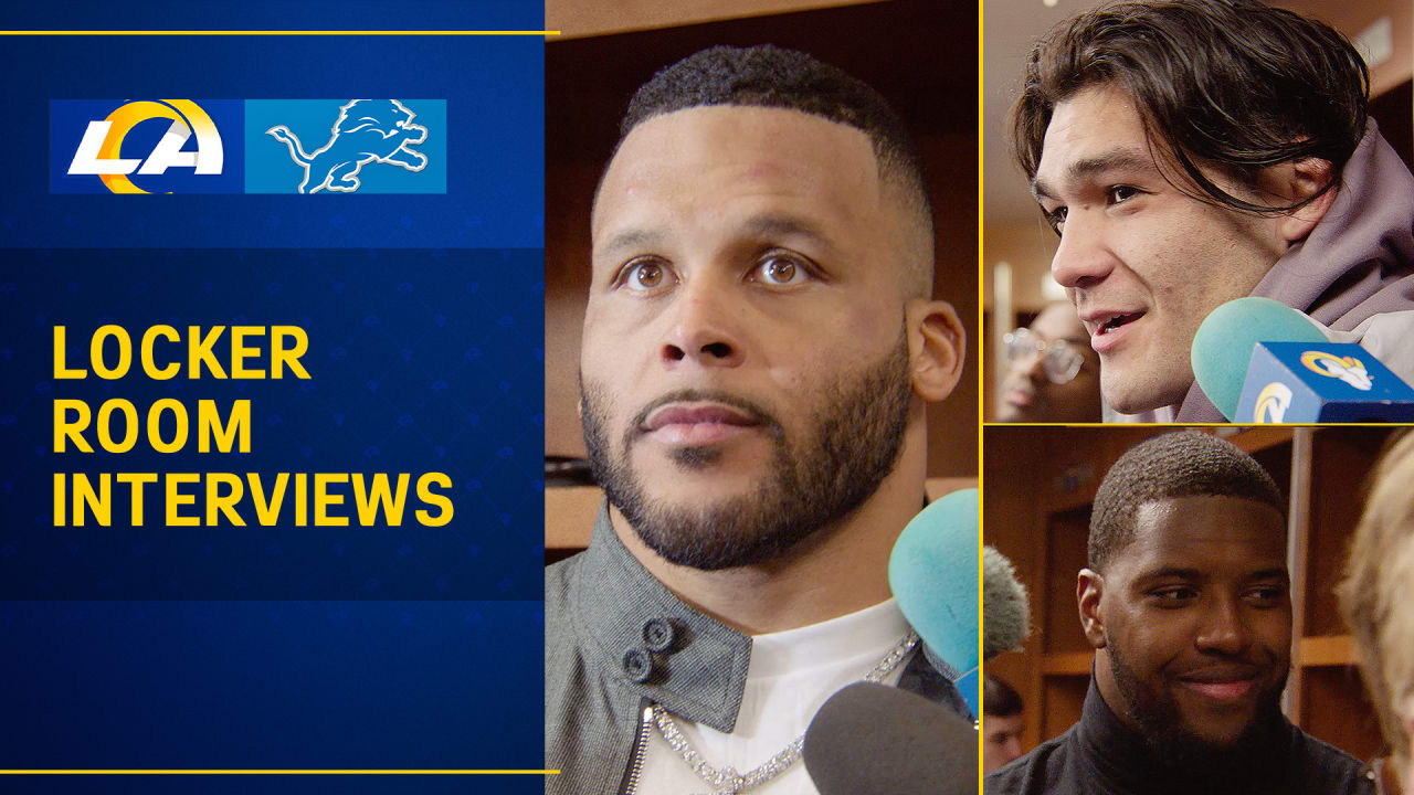 Aaron Donald, Puka Nacua, Kobie Turner & Cooper Kupp react to Sunday's ...