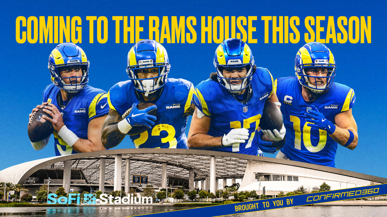 Our Team. Our House. Rams 2024 Home Opponents