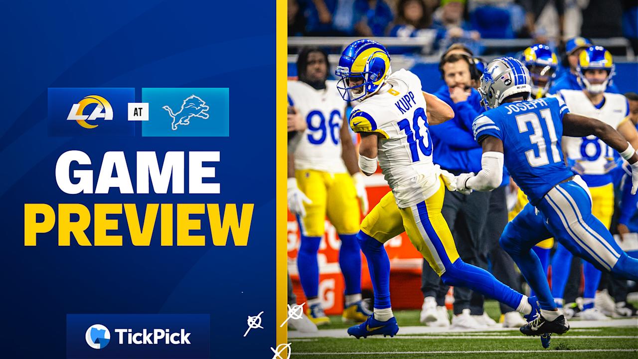 Sunday Night Football Rams vs. Lions Opener Preview Toughness