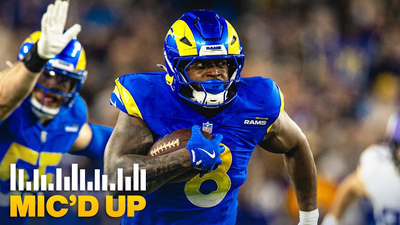 Jared Verse Mic'd Up - Los Angeles Rams rookie outside linebacker Jared ...