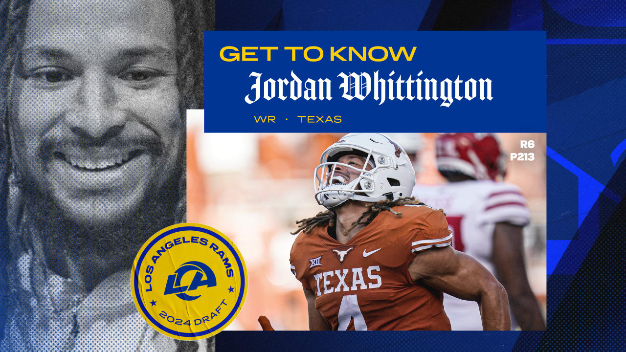 Get to know Texas WR Jordan Whittington | Pick 213