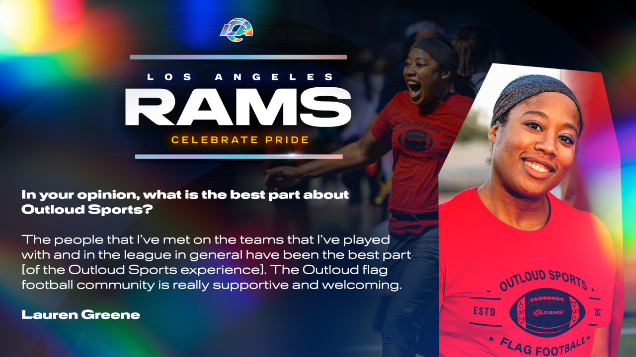 OutLoud Sports Athlete Showcase: Lauren Greene on getting involved with the organization's flag football league, proactive allyship and more