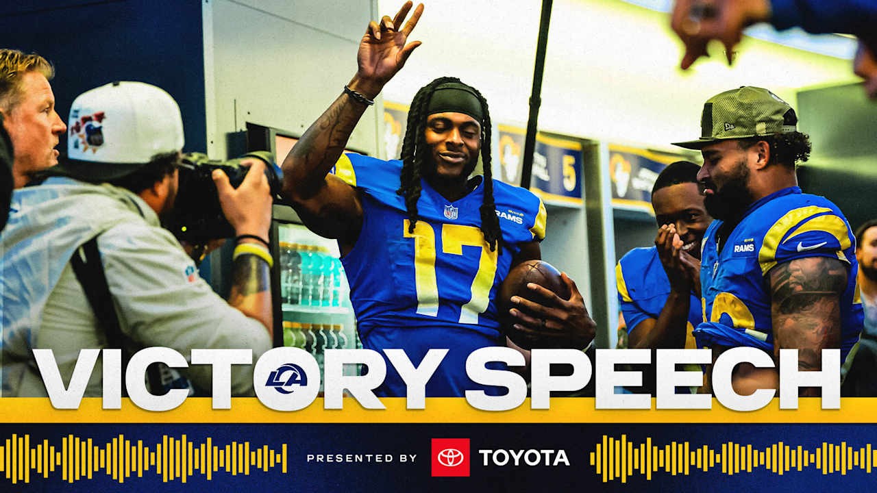 Sean McVay’s victory speech after Week 9 win over Saints “I LOVE THIS ...