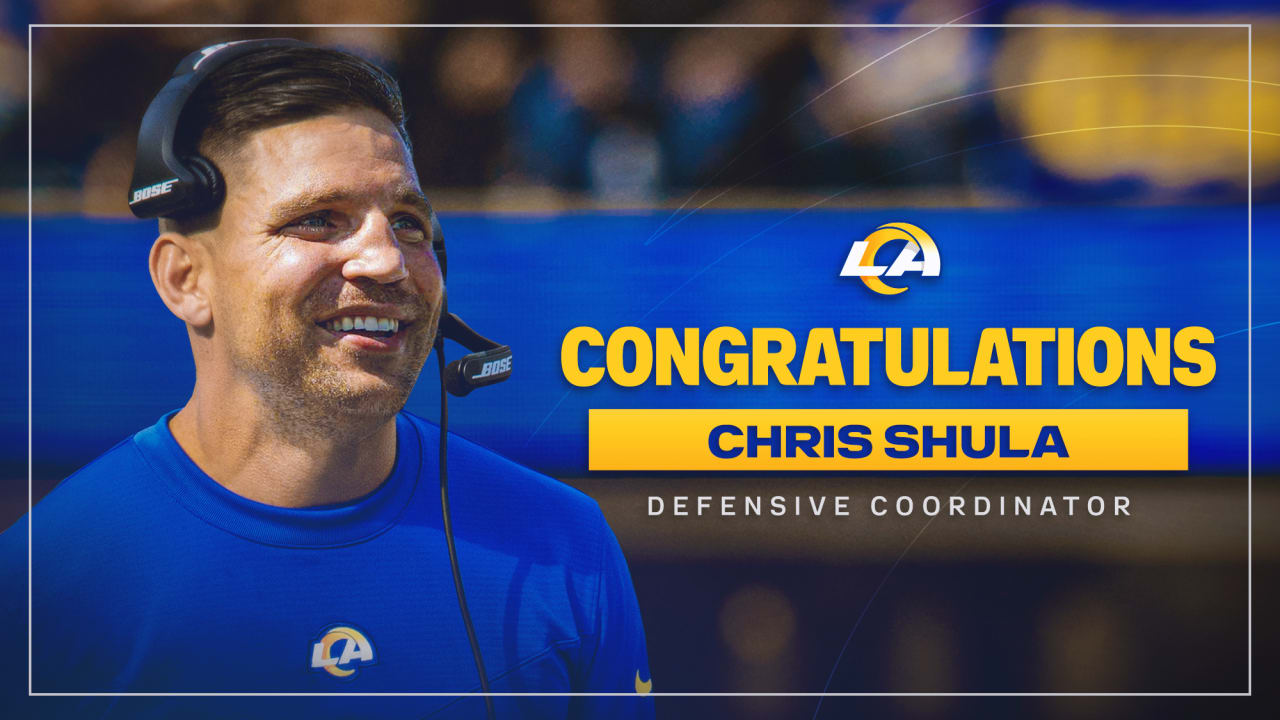 Rams promote Chris Shula to defensive coordinator