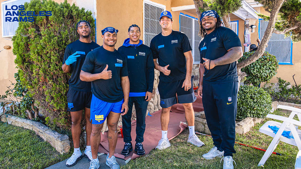 COMMUNITY PHOTOS: Rams Rookies join Habitat for Humanity & Verizon for ...