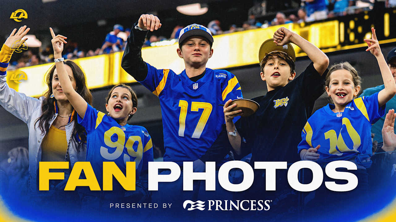 FAN PHOTOS: Fans enjoy holiday season activities & celebrate the Rams ...