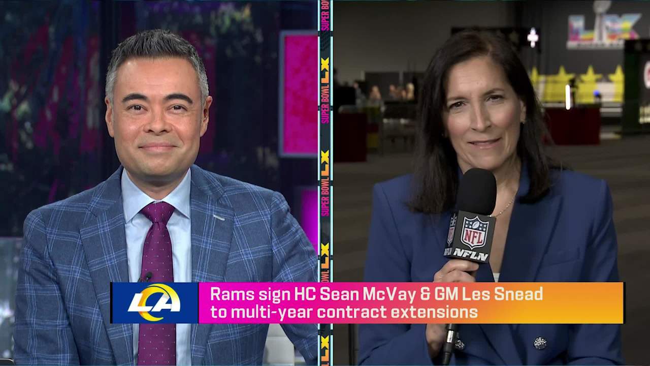 Los Angeles Rams Rams extend head coach Sean McVay and general manager ...