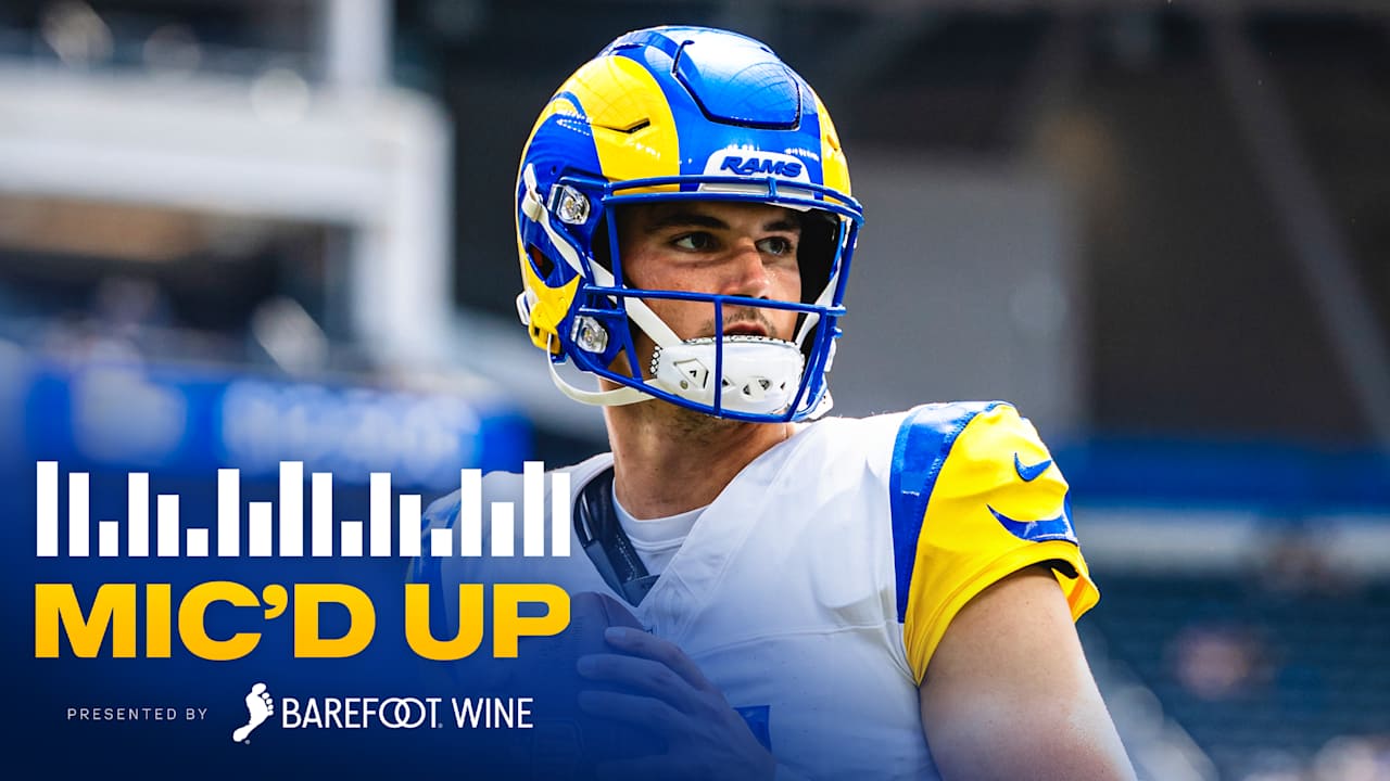 Los Angeles Rams Mic'd Up - quarterback Ty Simpson Mic'd Up for the ...