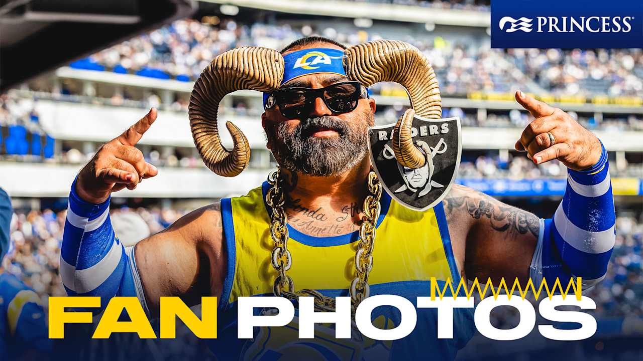 FAN PHOTOS: Best Rams fan moments from Week 7 win over the Raiders