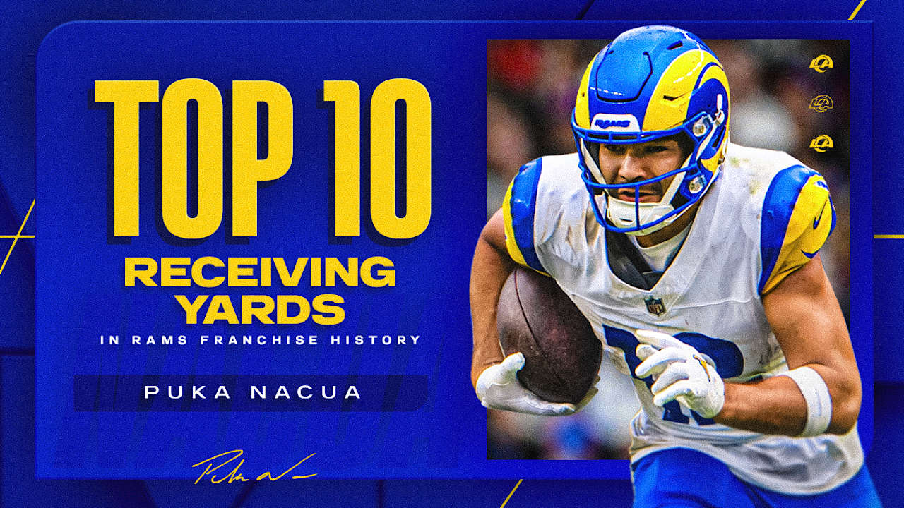 Puka Nacua now Top 10 in franchise history in receiving yards - BVM Sports