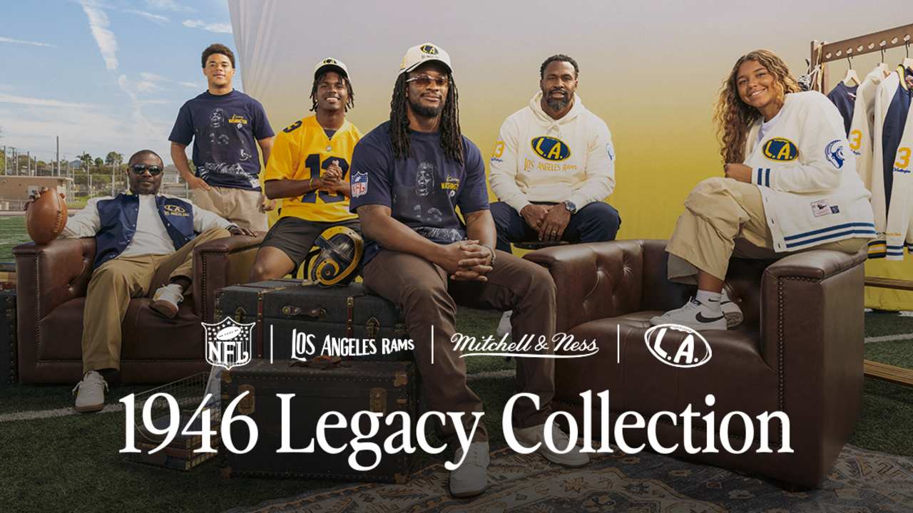 Todd Gurley, Marshall Faulk & more model Rams newest merch collection ...