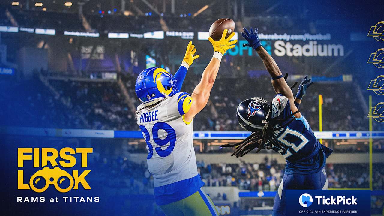 First Look: Rams head to Nashville for Week 2 road matchup with Titans