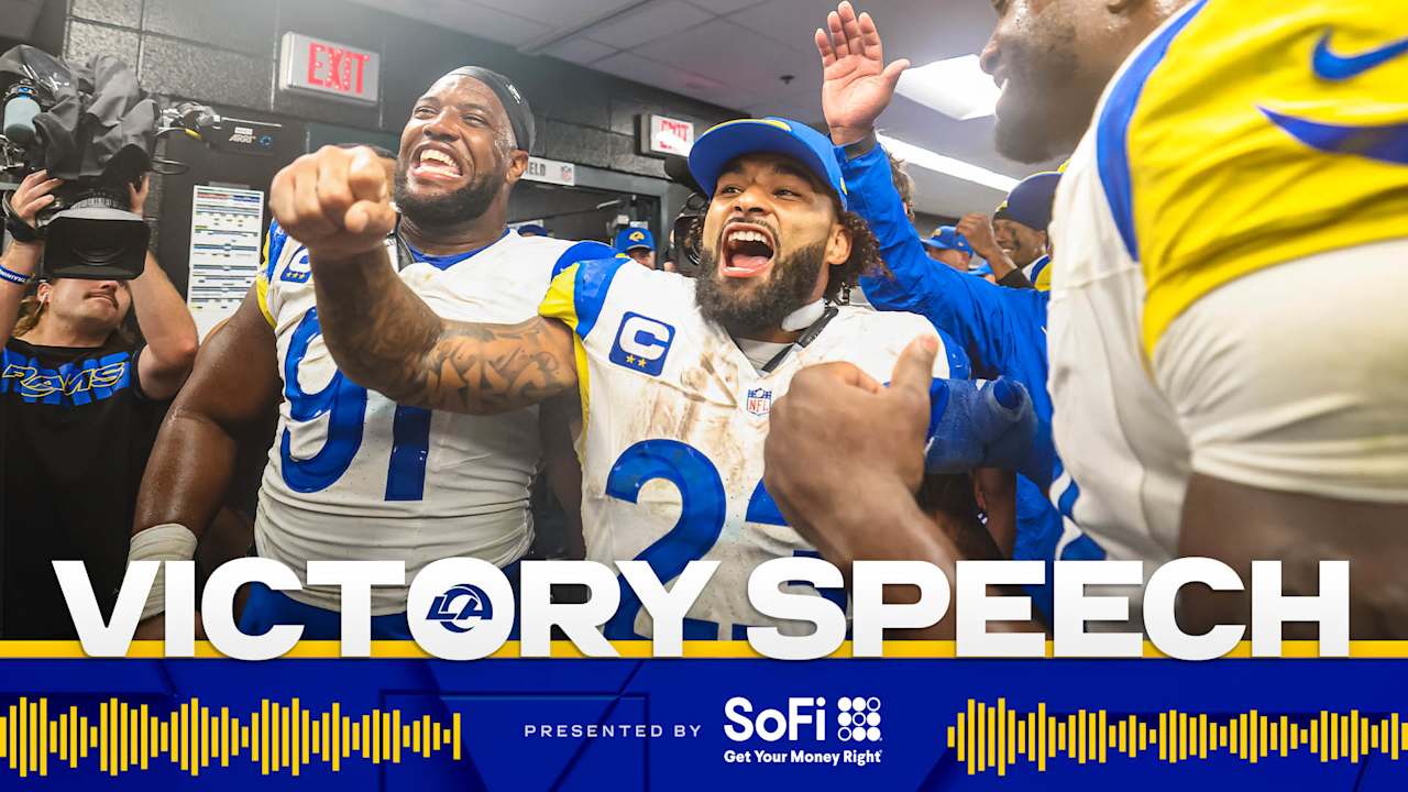 Sean McVay’s victory speech after Week 4 win vs. Eagles Sean McVay’s ...
