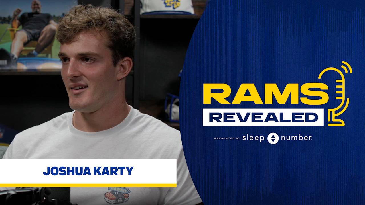 Los Angeles Rams rookie kicker Joshua Karty talks about his kicking ...