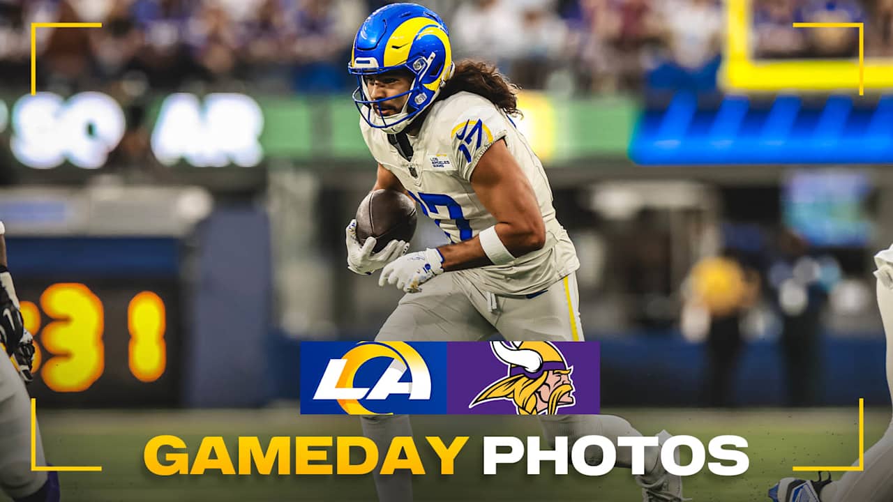 GAME PHOTOS Rams face Minnesota Vikings in Week 8 at SoFi Stadium on
