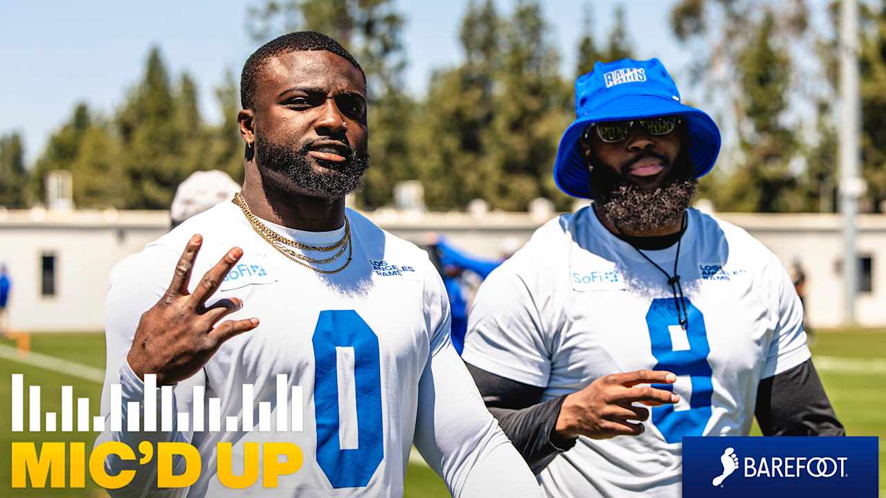 Los Angeles Rams Mic'd Up - Outside linebacker Byron Young spends