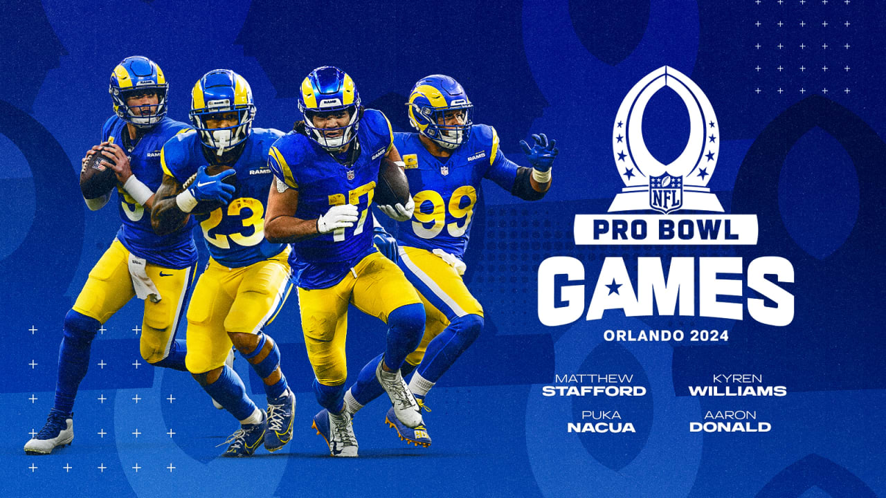 Four Rams players selected for 2024 Pro Bowl BVM Sports