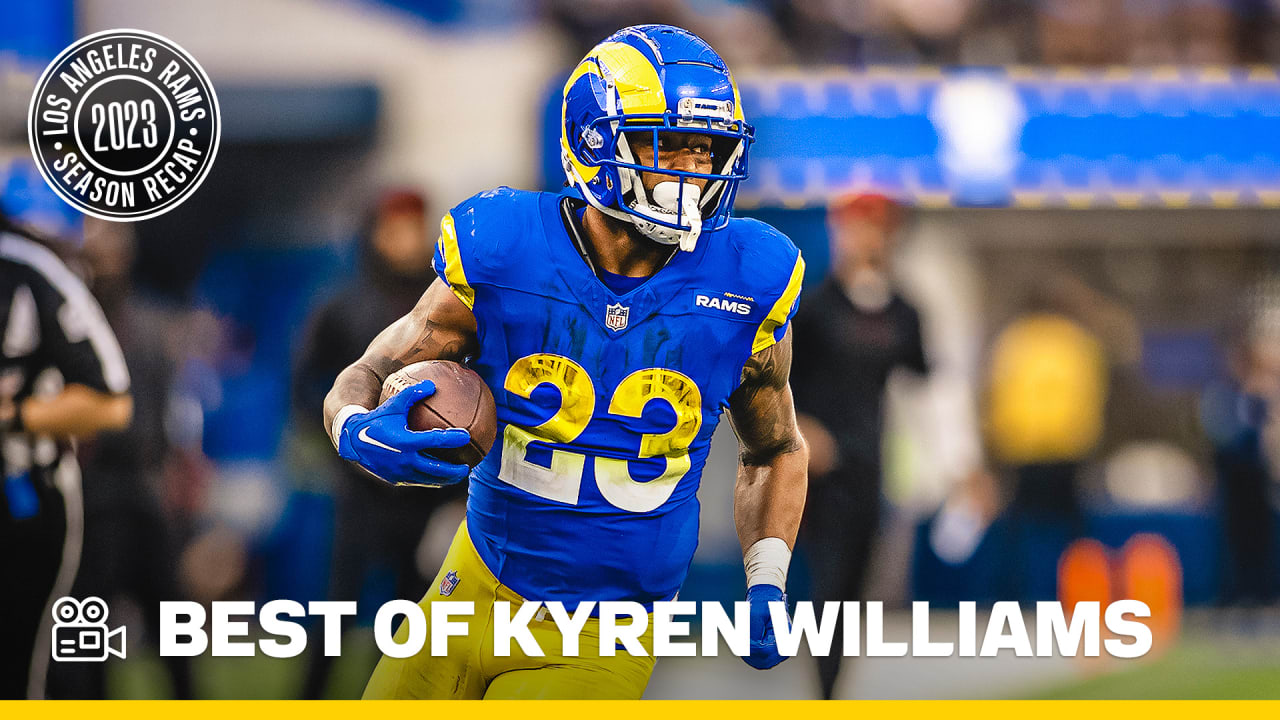 Kyren Williams' Top Plays Los Angeles Rams 2023 Season Highlights