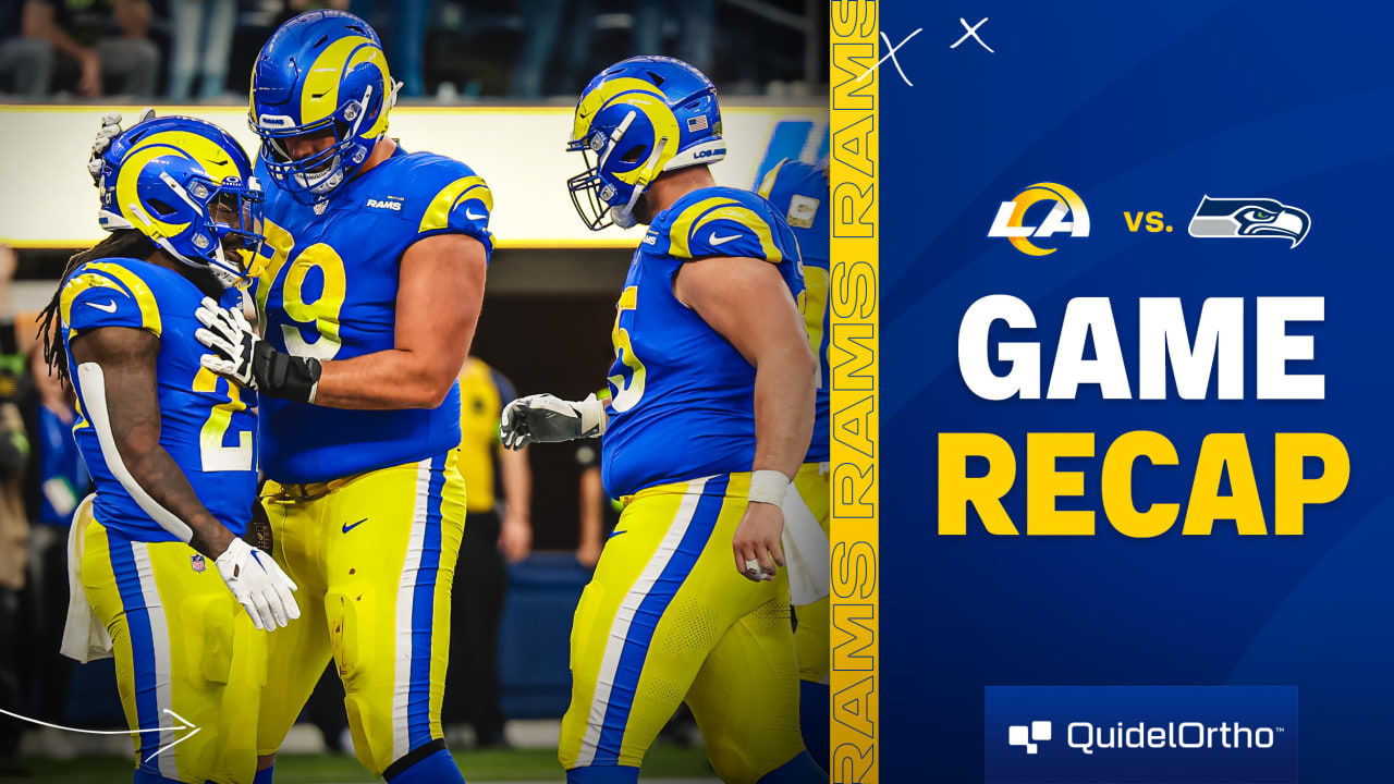 Game Recap: Los Angeles Rams edge Seattle Seahawks 17-16 at SoFi ...