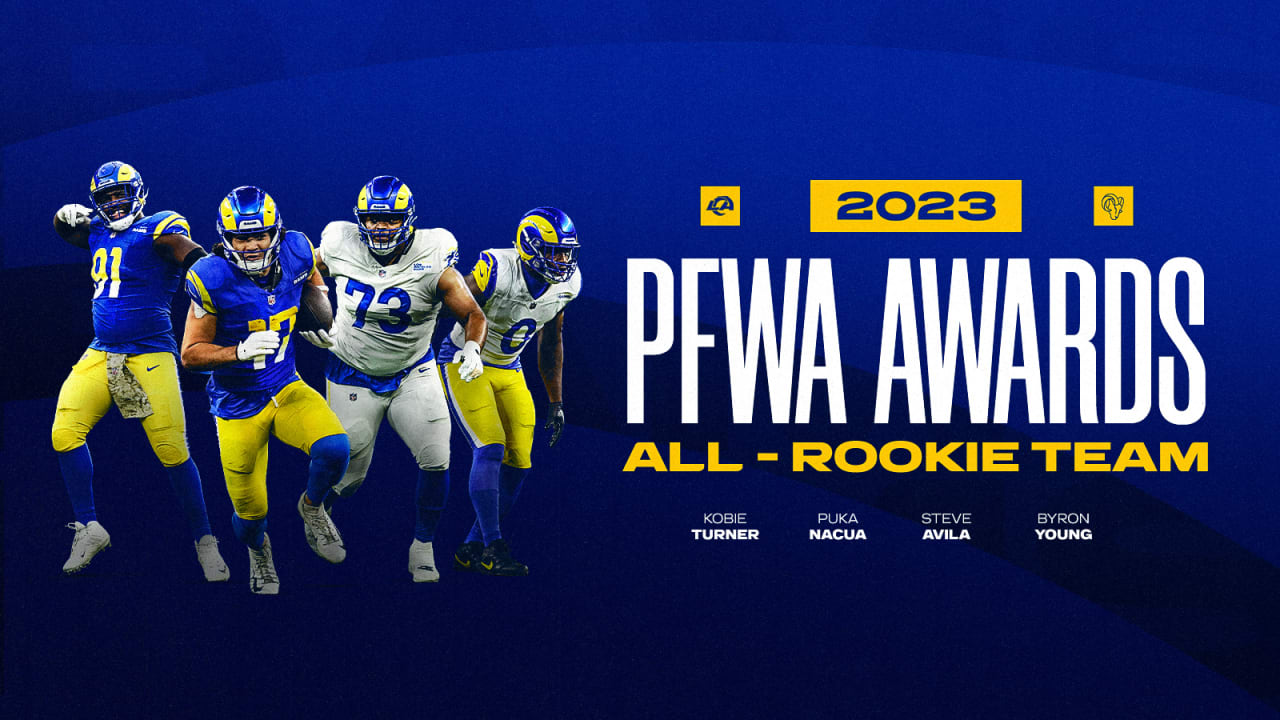 Rams' Puka Nacua, Steve Avila, Kobie Turner and Byron Young named to