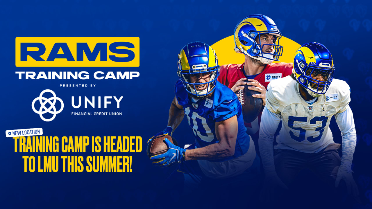 Los Angeles Rams announce 2024 Training Camp presented by UNIFY Financial Credit Union to take place at Loyola Marymount University 