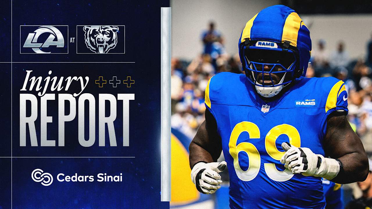 Injury Report, divisional round at Bears: Kevin Dotson, Terrance Ferguson, Josh Wallace and Jordan Whittington good to go for Sunday - Rams