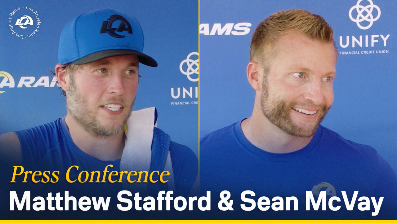 Los Angeles Rams Preseason Press Conference | Quarterback Matthew ...