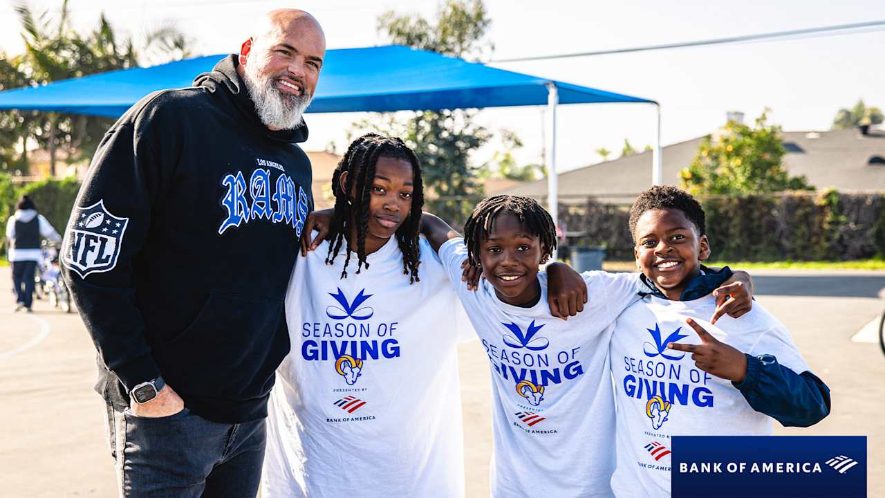 Looking back on the Los Angeles Rams' Season Of Giving & it's impact in ...