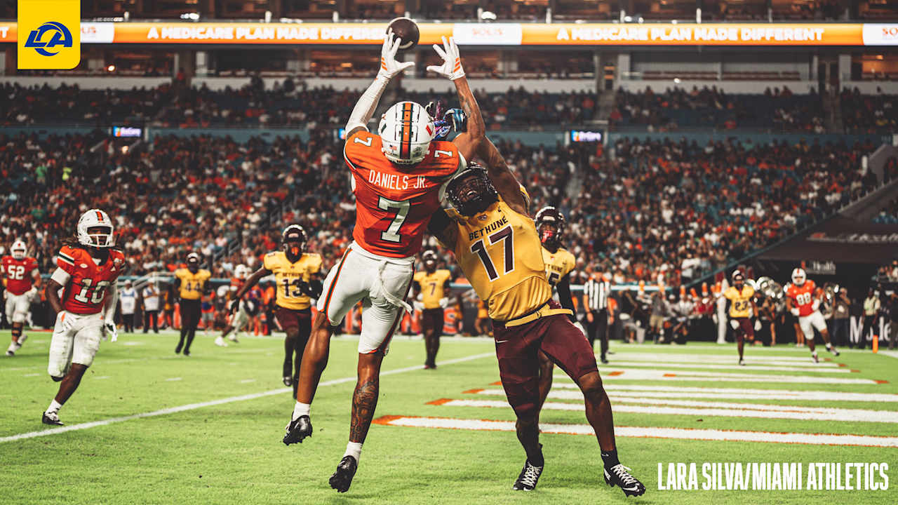 5 interesting stats from the Rams' Day 3 picks: What WR CJ Daniels and DL Tim Keenan III bring to Los Angeles