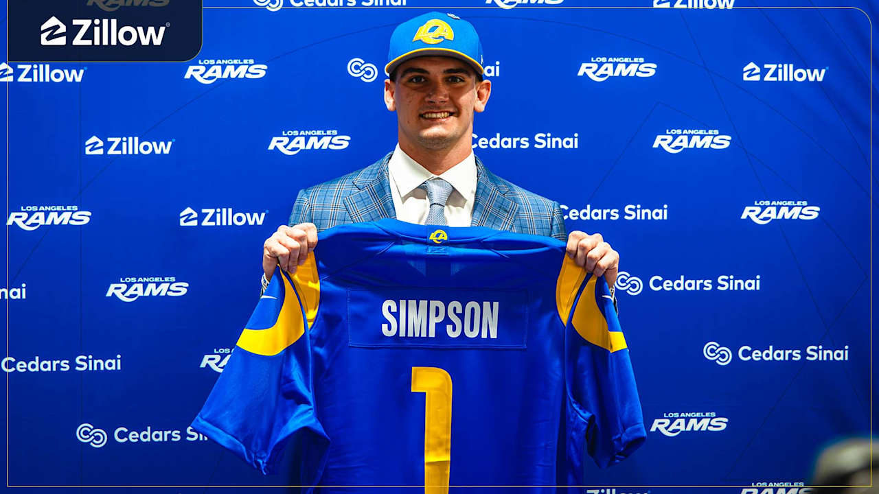 Quarterback Ty Simpson's first 24 Hours with the Los Angeles Rams