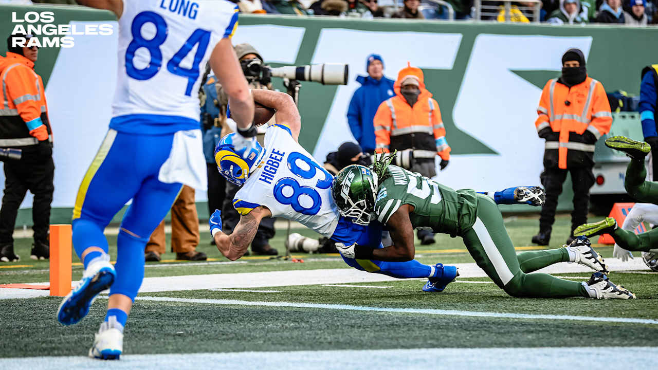 Eleven months after major knee injury, Tyler Higbee scores touchdown in ...