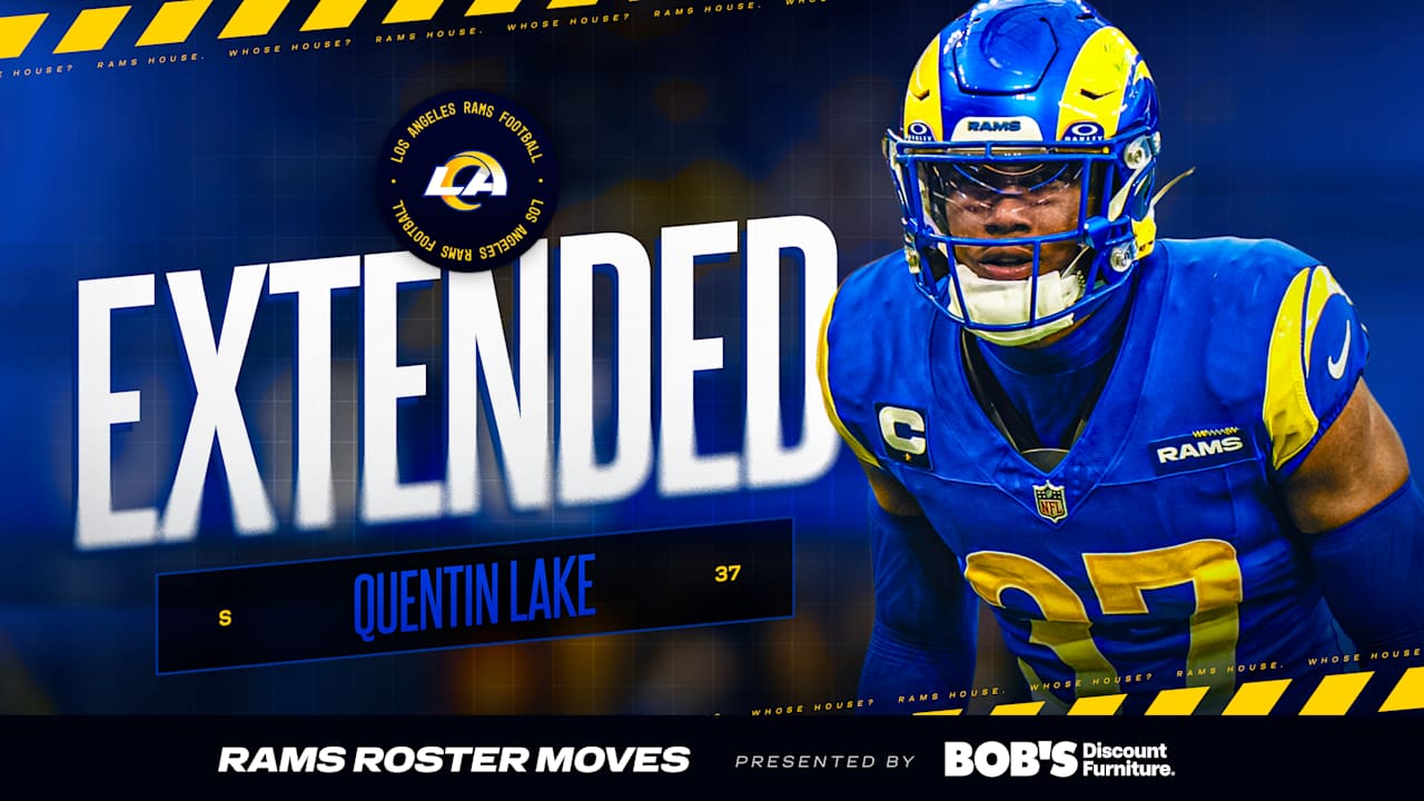Rams sign Quentin Lake to three-year extension - Rams