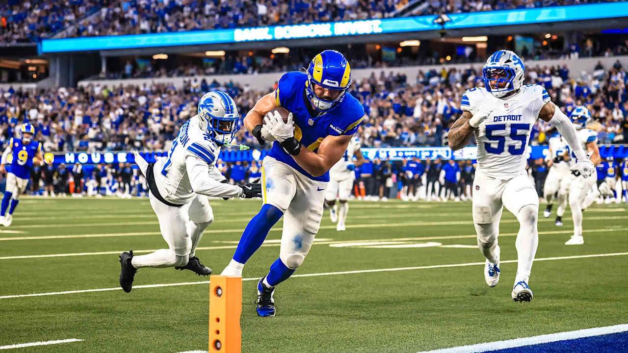 Colby Parkinson tight end - Los Angeles Rams Highlights - Week 15 vs ...