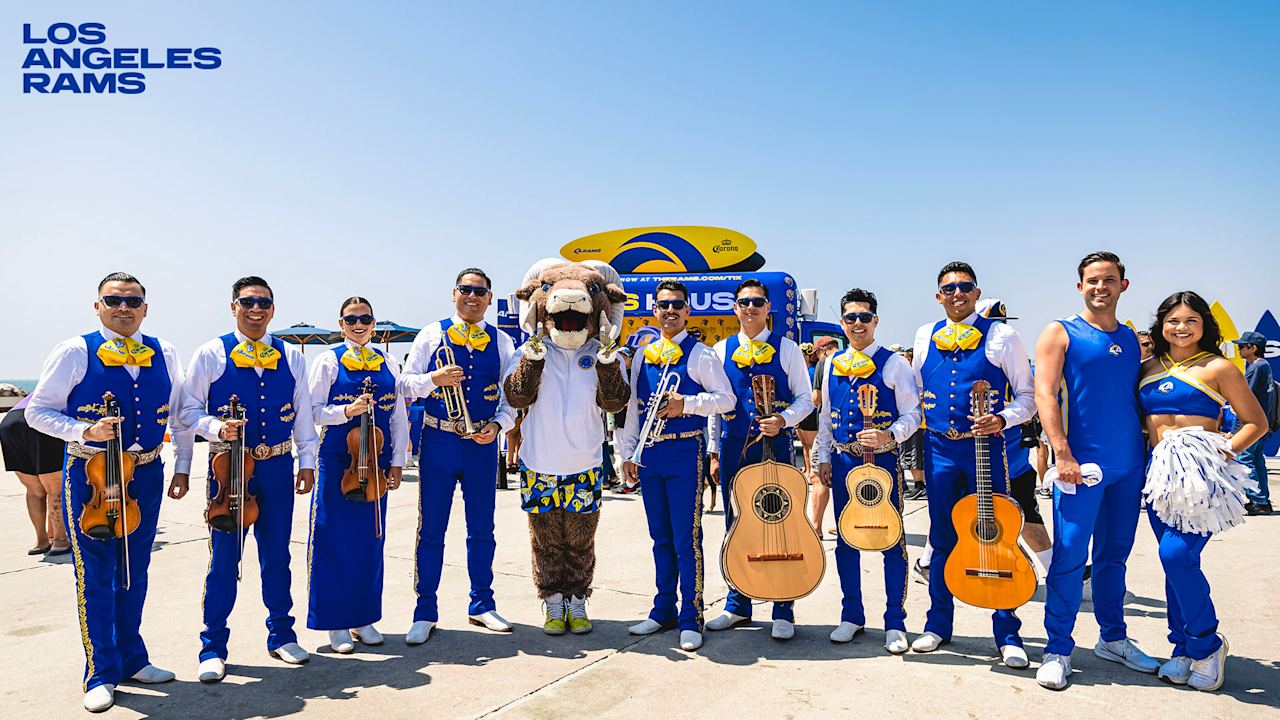 FAN PHOTOS: Rams hit the beach for Labor Day Weekend to kick off the ...