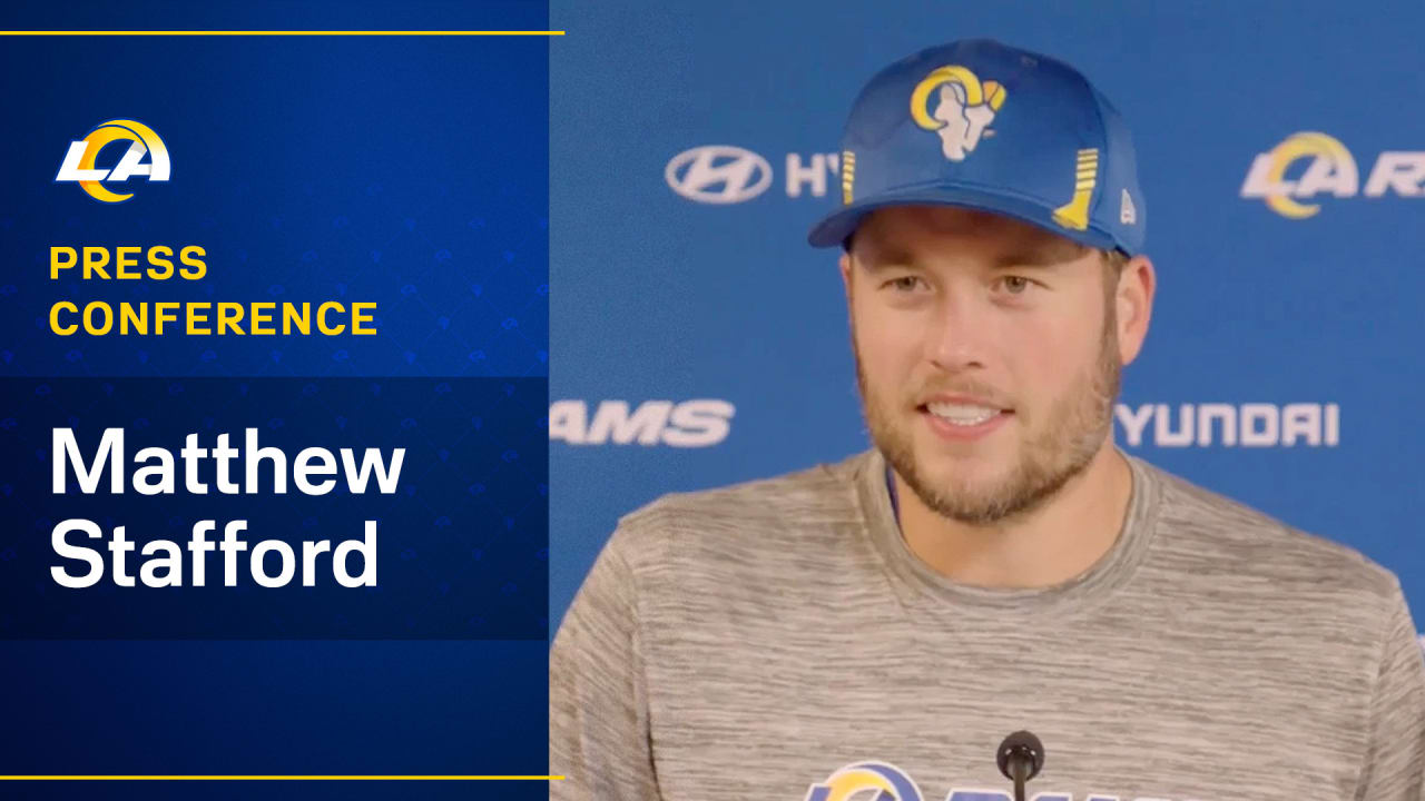 Rams quarterback Matthew Stafford on Giants defense, how he developed