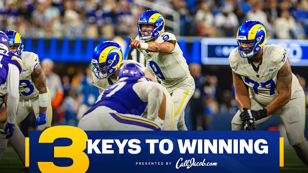 3 Keys to Winning for the Rams against the Vikings in the Wild Card ...