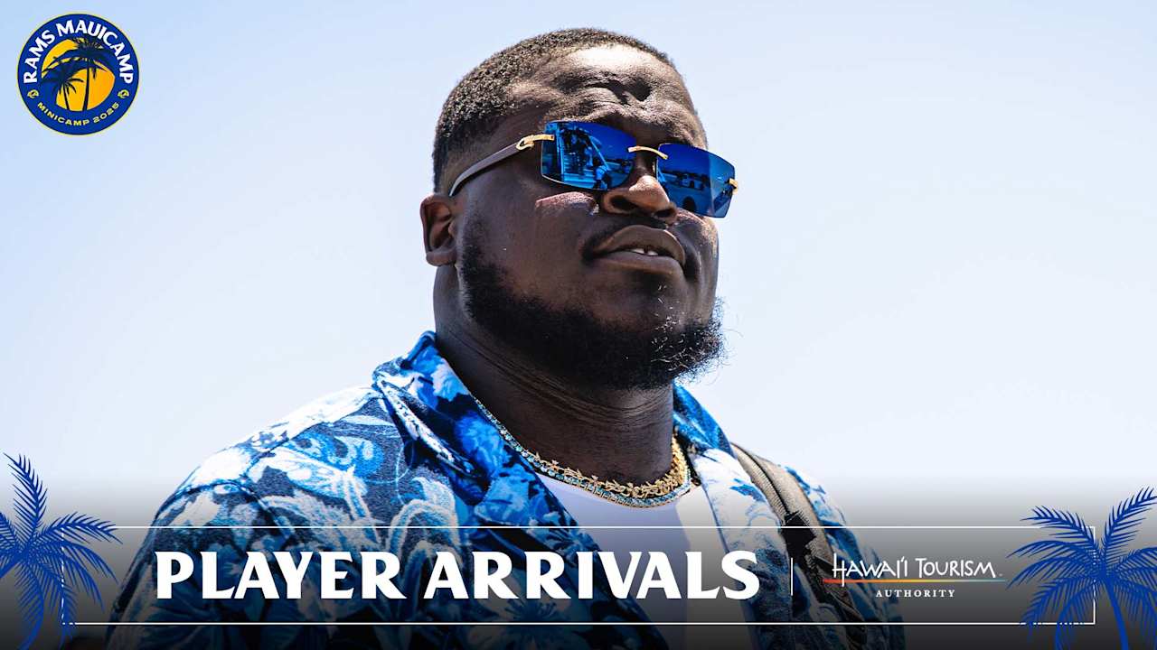 TRAVEL PHOTOS: Rams make their way to Maui for minicamp