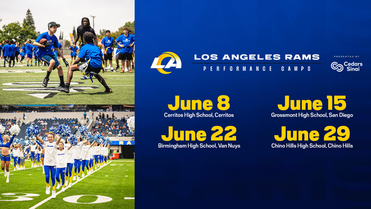 Rams introduce Performance Camps in partnership with Cedars-Sinai as official health sponsor