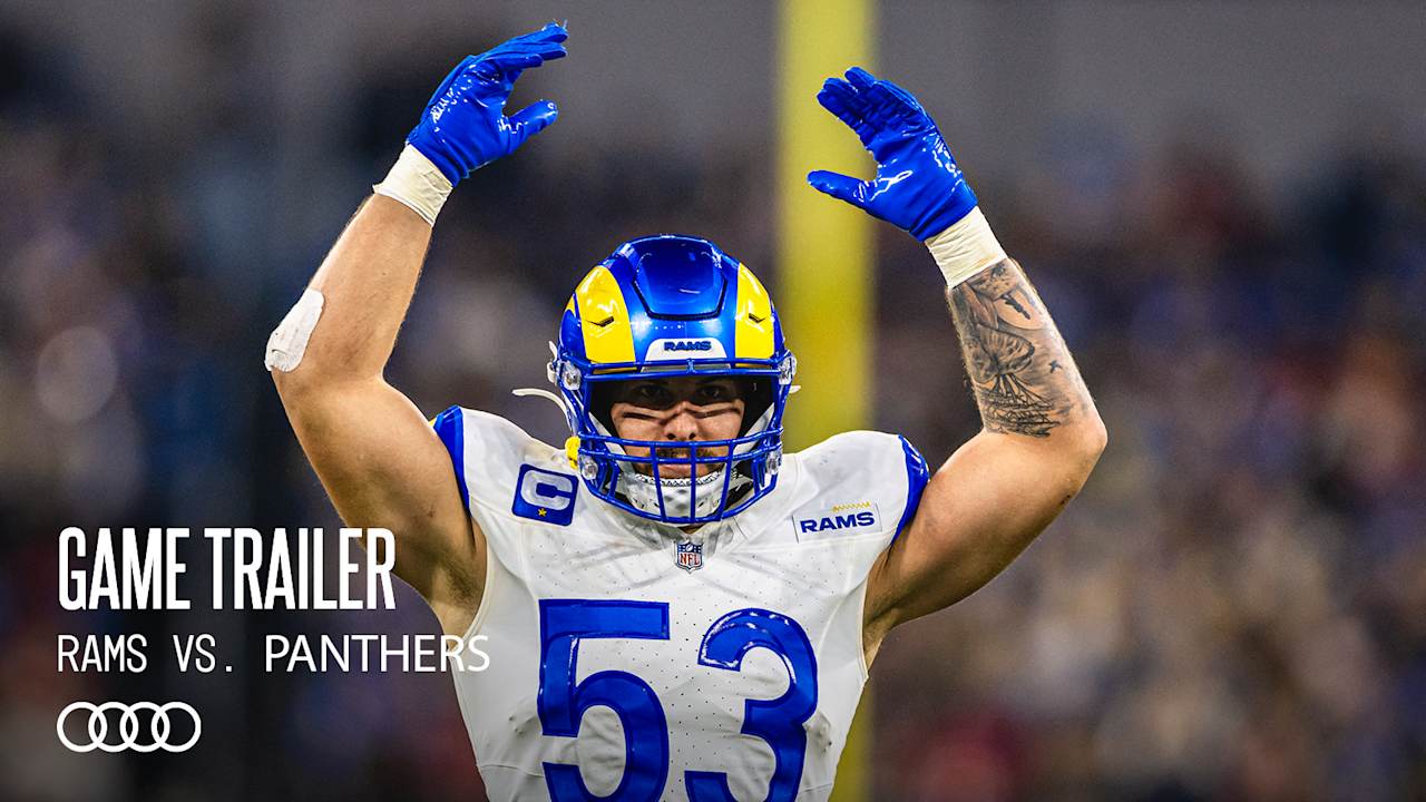 Los Angeles Rams vs. Carolina Panthers Week 13 Game Trailer