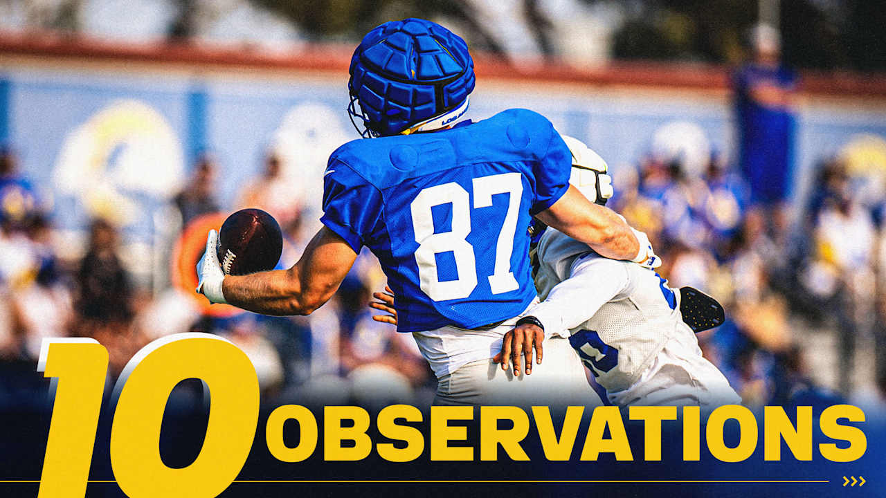 Quentin Lake nabs another interception as defense creates three turnovers, Davis Allen’s one-handed catch and more