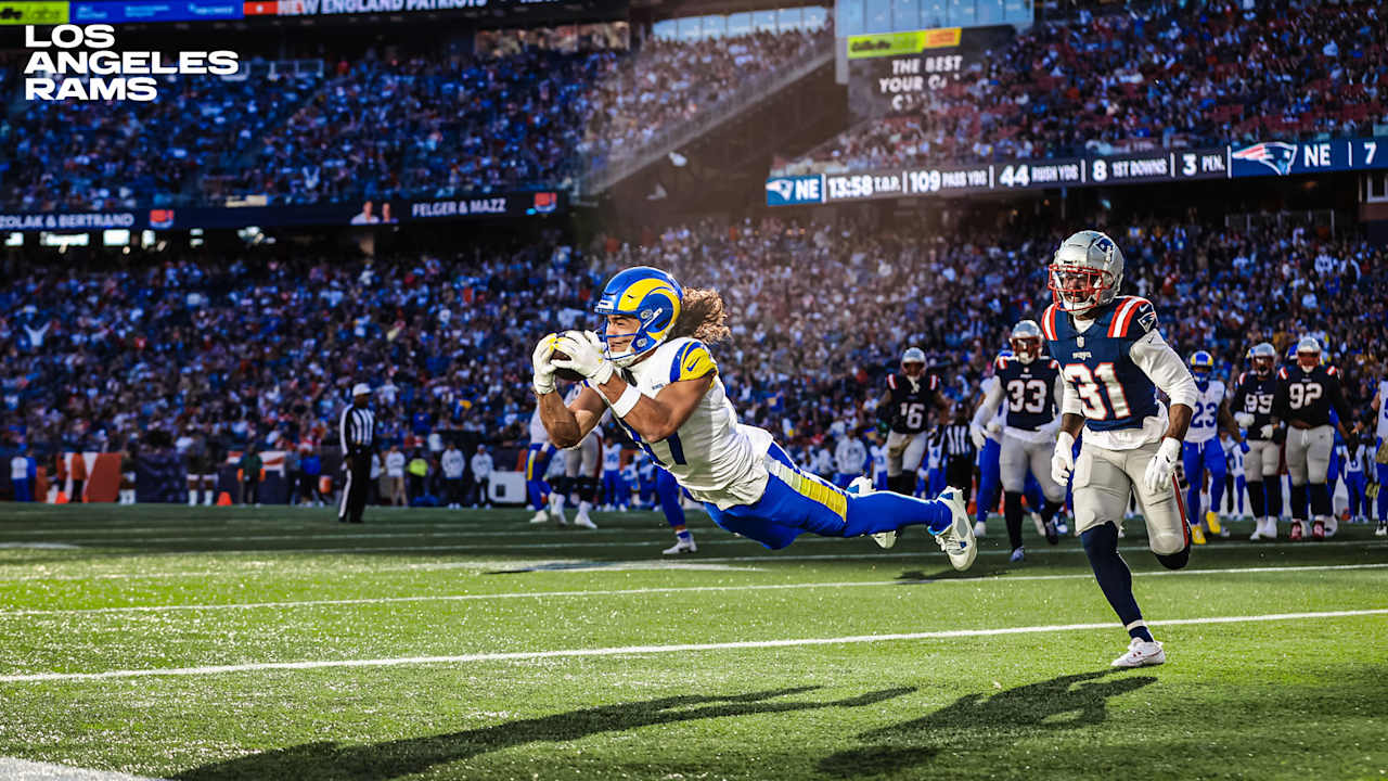 Wide receiver Puka Nacua's 123 receiving yards in the win over New ...