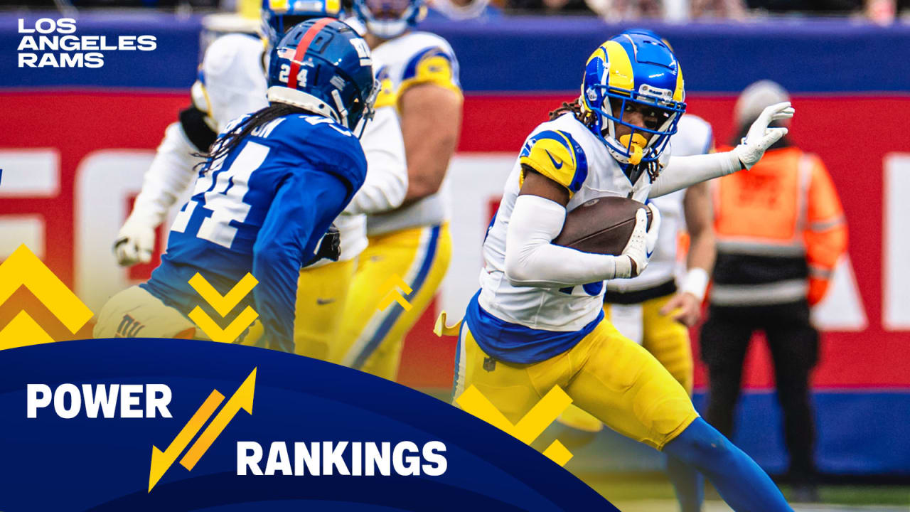 Rams Power Rankings Week 18