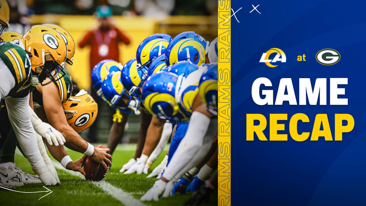 Game Recap: Los Angels Rams fall to Green Bay Packers 20-3 at Lambeau Field