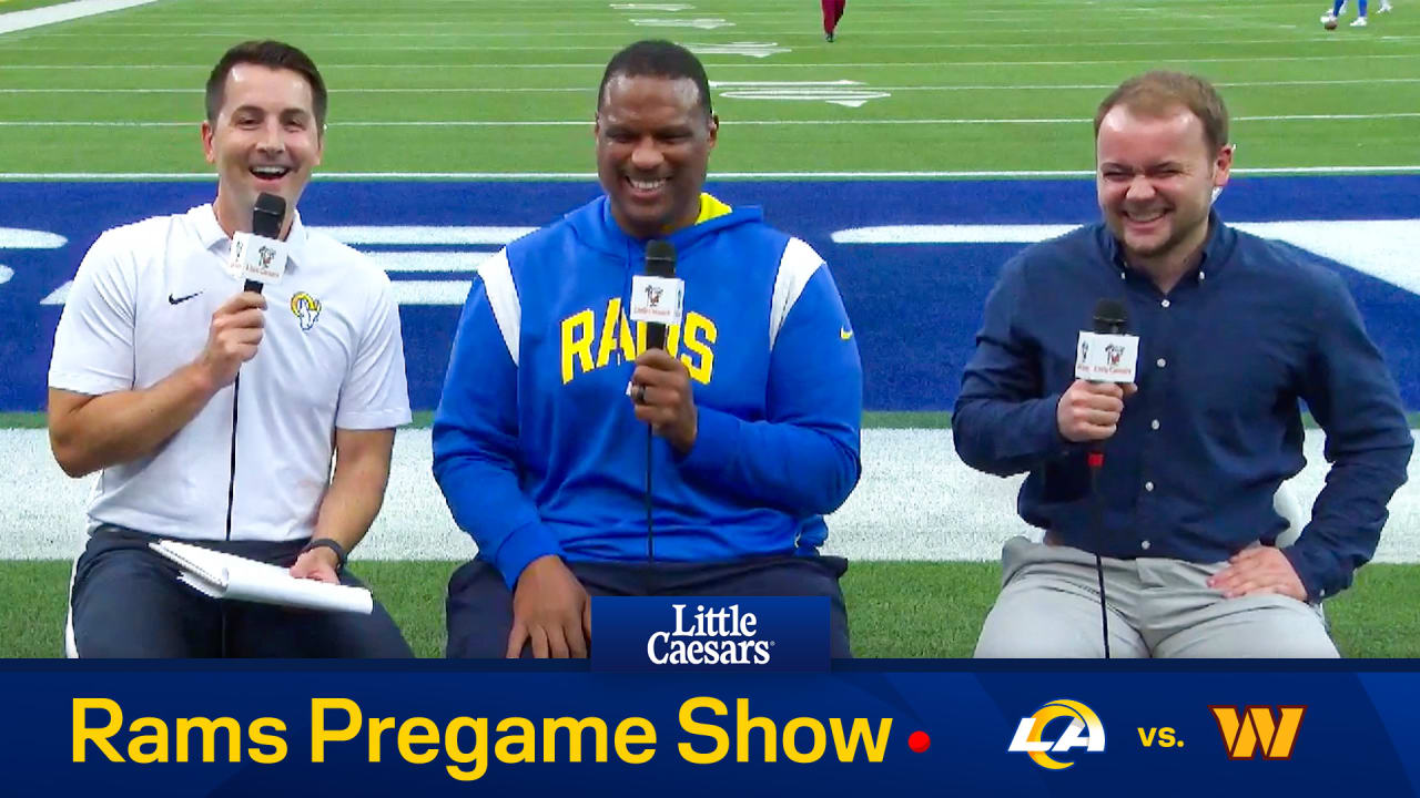 Los Angeles Rams vs. Washington Commanders Digital Pregame Show from