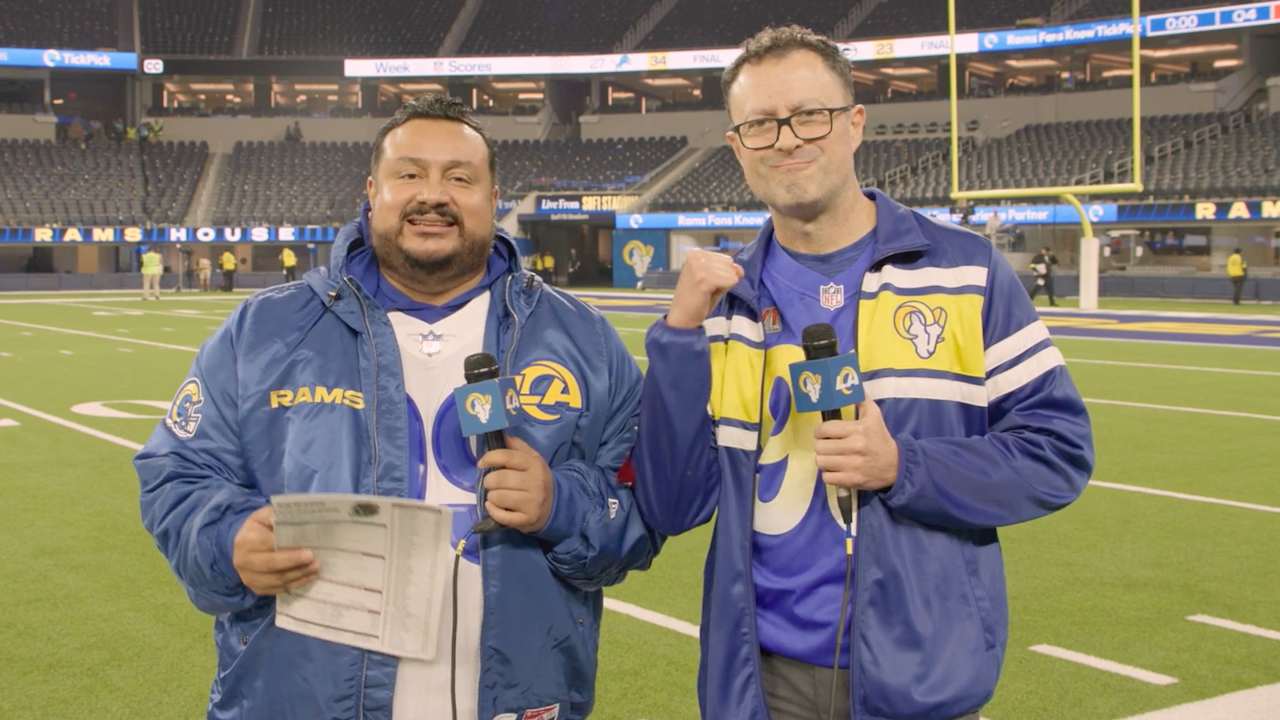 Los Rams de Los Ángeles mandan un mensaje al adueñarse del puesto ...